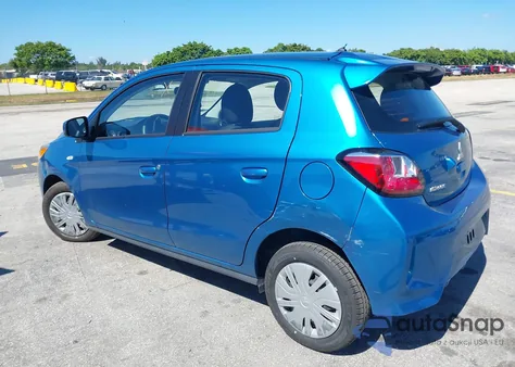2024 Mitsubishi Mirage Es/Le из США, поврежденный, VIN ML32AUHJ2RH025297